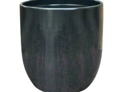 Übertopf Keramik Ø 14 cm x 13 cm Glasurimitat< Töpfe