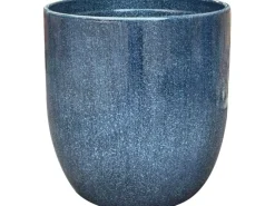 Töpfe<Übertopf Keramik Ø 14 cm x 13 cm Glasurimitat