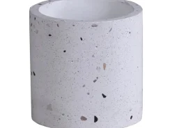 Töpfe<Übertopf Zement Ø 15 cm