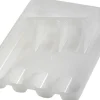 Discount Keeeper Besteckkasten Pablo 5 Fächer 26,5 cm Weiß