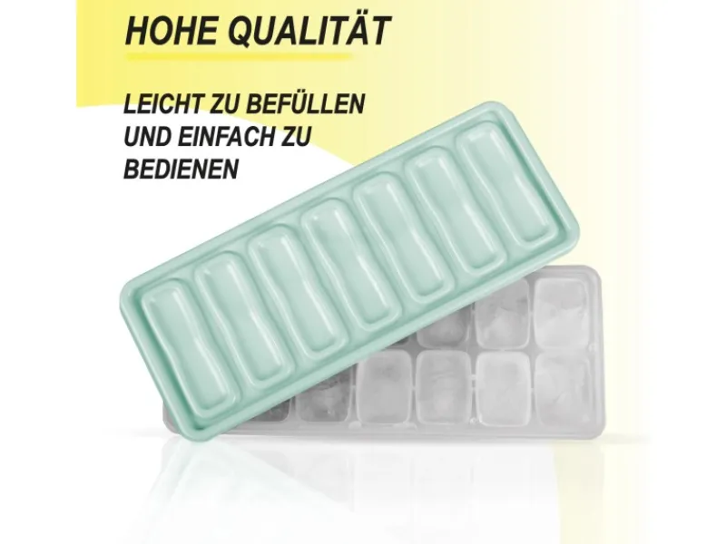 Bestgoodies Küchenhelfer|Gefrierschränke<Eiswürfelform Grün 8er Set