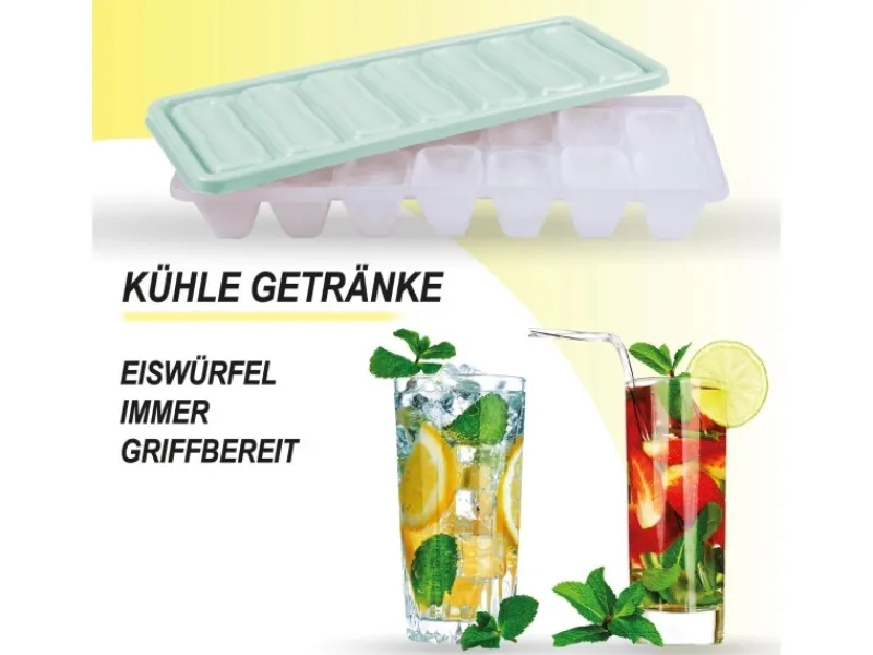 New Bestgoodies Eiswürfelform Grün 4er Set