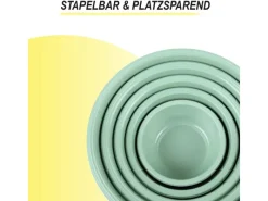 Bestgoodies Schüssel 15er Set Grün< Vorratsbehälter|Küchenhelfer