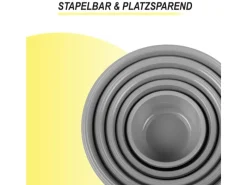 Online Bestgoodies Schüssel 5er Set Grau