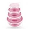 Bestgoodies Vorratsdosen|Vorratsbehälter<Vorratsdosen 4er Set Rund Rosa