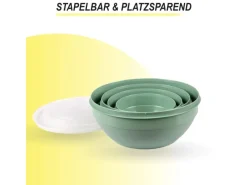 Bestgoodies Vorratsdosen 4er Set Rund Grün< Vorratsdosen|Vorratsbehälter