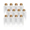 Bestlivings Fläschchen Glas mit Korken 10ml 12er Pack< Geschirr