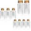 Bestlivings Fläschchen Glas mit Korken 12er Pack Mix 2 x 50ml & 4 x 10 ml & 6 x 30 ml
