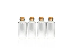 Best Bestlivings Fläschchen Glas mit Korken Set 10ml 8er Pack