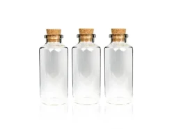 Outlet Bestlivings Fläschchen Glas mit Korken Set 30ml 3er Pack
