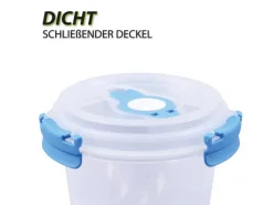 Bestlivings Frischhaltebox 0,64L Joghurt Im Set Blau 1er Pack< Vorratsdosen