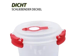 Bestlivings Frischhaltebox 0,64L Joghurt Im Set Rot 2er Pack< Vorratsdosen|Vorratsbehälter