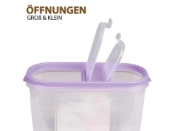 Hot Bestlivings Frischhaltebox Schüttdose 2,8 Liter 1er Pack Lila