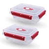 Bestlivings Frischhaltebox 0,9L Lunchbox Im Set Rot 2er Pack< Vorratsdosen|Vorratsbehälter