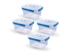 Bestlivings Frischhaltebox 1,5L Lunchbox Im Set Blau 4er Pack< Vorratsdosen|Vorratsbehälter
