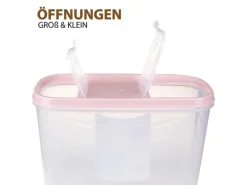 Hot Bestlivings Frischhaltebox Schüttdose 4,5 Liter 1er Pack Altrose
