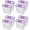 Sale Bestlivings Frischhaltebox Schüttdose 4,5 Liter 8er Pack Lila