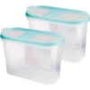 Sale Bestlivings Frischhaltebox Schüttdose 1,4 Liter 2er Pack Türkis