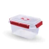 Bestlivings Vorratsdosen|Vorratsbehälter<Frischhaltebox Mit Deckel Fresh System 1,5 Liter Lunchbox Rot