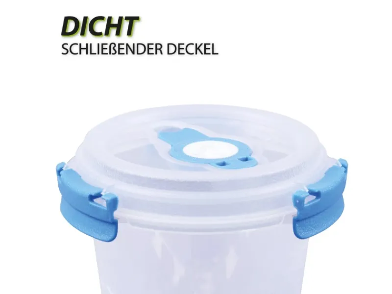 Bestlivings Vorratsdosen|Vorratsbehälter<Frischhaltebox 0,64L Joghurt Im Set Blau 8er Pack