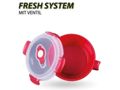 Bestlivings Vorratsdosen|Vorratsbehälter<Frischhaltebox 0,85L Frühstücksschale Im Set Rot 4er Pack