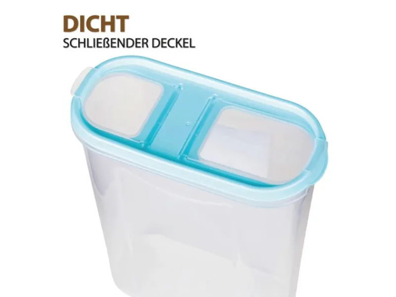 Clearance Bestlivings Frischhaltebox Schüttdose 2,8 Liter 1er Pack Türkis