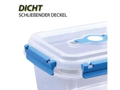 Bestlivings Vorratsdosen|Vorratsbehälter<Frischhaltebox 1,5L Lunchbox Im Set Blau 8er Pack