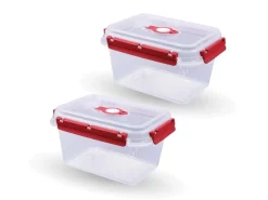 Bestlivings Frischhaltebox 1,5L Lunchbox Im Set Rot 2er Pack< Vorratsdosen|Vorratsbehälter