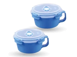 Online Bestlivings Frischhaltebox 0,85L Frühstücksschale Im Set Blau 2er Pack