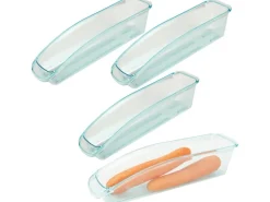 Bestlivings Küchen-Ordnungssysteme|Vorratsdosen<Kühlschrankbox S 33 x 75 x 8 cm 4er Pack