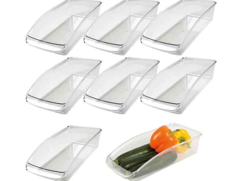 Sale Bestlivings Kühlschrankbox M 33 x 1,5 x 8 cm 8er Pack