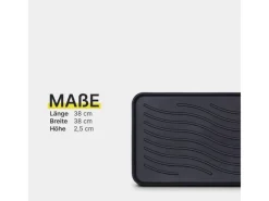 Bestlivings Töpfe<Schuhabtropfschale Fußmatte Schuhschale M 38 cm x 38 cm 2er Pack