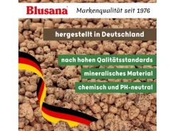 Blusana Blähton Pflanzsubstrat Pflanzton grobe Körnung 8-16 mm 25 l< Töpfe