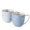 Boltze Geschirr<Becher Schwimmer 2-fach sortiert Ø 9,5 cm x 13 cm