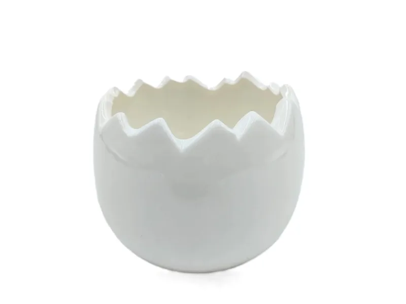 Clearance Boltze Übertopf Kayla 10 cm x 12 cm x 12 cm Weiß