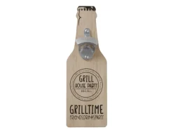 Best Boltze Flaschenöffner Grillhouse 2-fach Sortiert 30 cm x 10 cm x 4 cm Natur