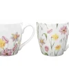 Boltze Geschirr<Jumbobecher Tulip 2-fach Sortiert 10 cm x 10 cm x 14 cm Creme