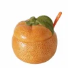 Boltze Vorratsdosen<Marmeladendose 2 -teilig 12 cm x 13 cm x 12 cm Orange