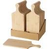 Boltze Schneidebretter<Schneidebrett BBQ 1 cm x 14 cm x 35 cm Natur