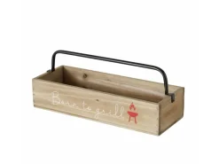 Discount Boltze Tablett BBQ 15,5 cm x 15,5 cm x 41 cm Braun