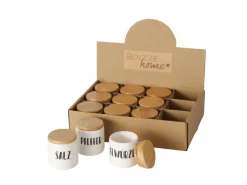 Boltze Vorratsdose Gewürze 3-fach Sortiert 5 cm x 5 cm x 5 cm Weiß< Vorratsdosen|Vorratsbehälter