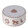 Boltze Vorratsdose Ginger Groß 8 cm x 18 cm x 8 cm Braun-Weiß< Vorratsdosen