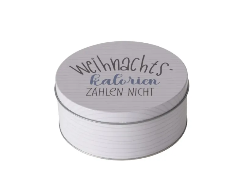 Boltze Vorratsdosen<Vorratsdose Kekse Ø 16 cm x 6,6 cm Grau
