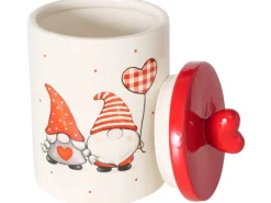 Boltze Vorratsdosen<Xmas Vorratsdose Smilla S Rot-Weiß