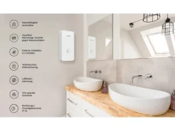 Bosch Durchlauferhitzer Tronic Comfort AquaStop 15/18/21 kW EEK: A< Durchlauferhitzer