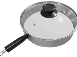Remundi Bratring 24/5 mit Deckel Edelstahl 7 cm x 36 cm x 24 cm< Pfannen