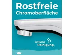 Einhebelmischer<Calmwaters Waschtischarmatur Original Chrom Excentergarnitur 14PZ2540