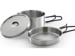 Discount Campingaz Trekking-Geschirrset 3-teilig Silber-Schwarz