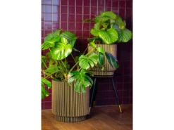 Capi Pflanzgefäß Zylinder Groove Ø 43,5 cm x 46 cm< Töpfe