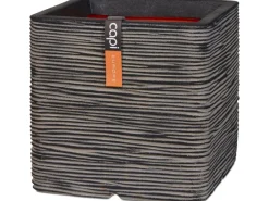 Capi Töpfe<Pflanztopf Nature Rib Quadrat Riffel 30 cm x 30 cm x 30 cm